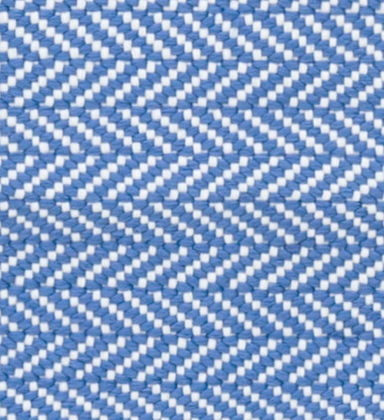 Outdoor Teppich Herringbone | blau französisch Greenbop
