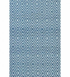 Outdoor Teppich Herringbone französisch blau | Greenbop